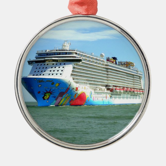 Breakaway Underway Metal Ornament (Front)