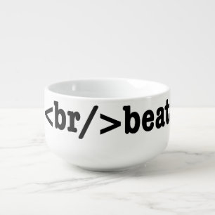 breakbeat HTML Soup Mug