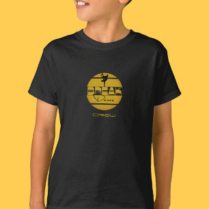 Breakdance black yellow T-Shirt