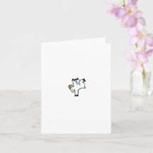 "Breakdance," blank greeting card