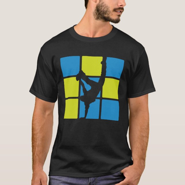 Breakdance Breakdancer Break Dancing B Boy Dance D T-Shirt (Front)