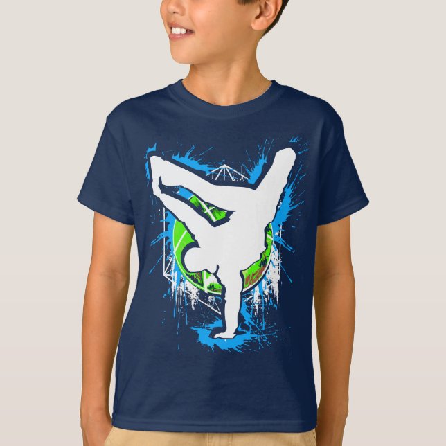 Breakdance - Breakdancer - Break Dancing T-Shirt (Front)