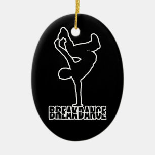 Breakdance custom color ornament