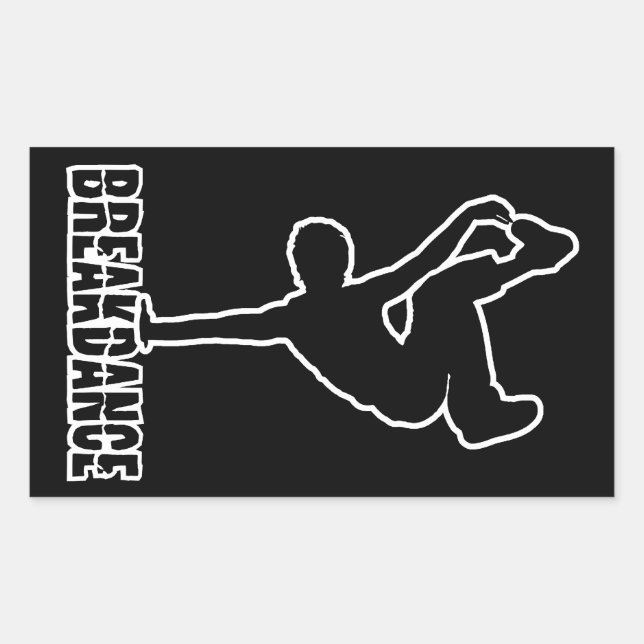Breakdance custom color stickers (Front)