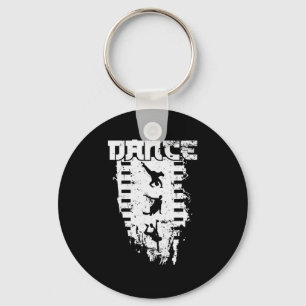 Breakdance Dance Hip-Hop und Funk Keychain