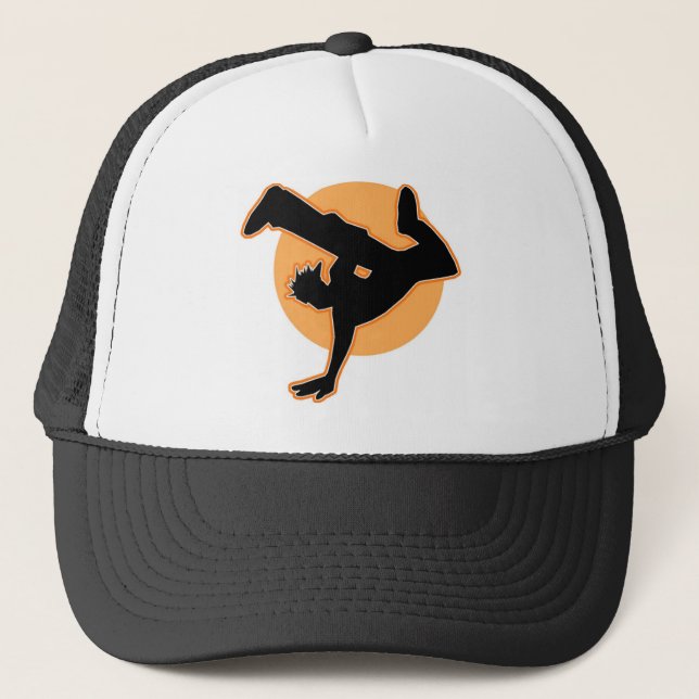 Breakdance flava trucker hat (Front)