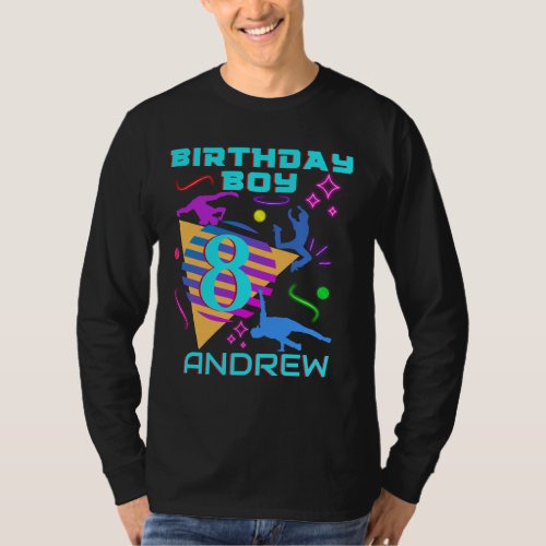 Breakdance Hip Hop Dance Birthday Boy Matching T_Shirt