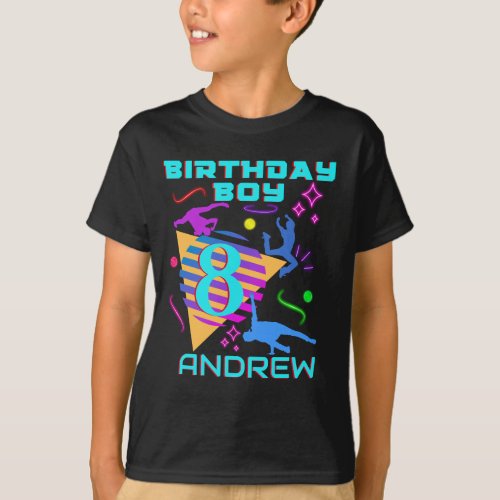 Breakdance Hip Hop Dance Birthday Boy Matching T_Shirt