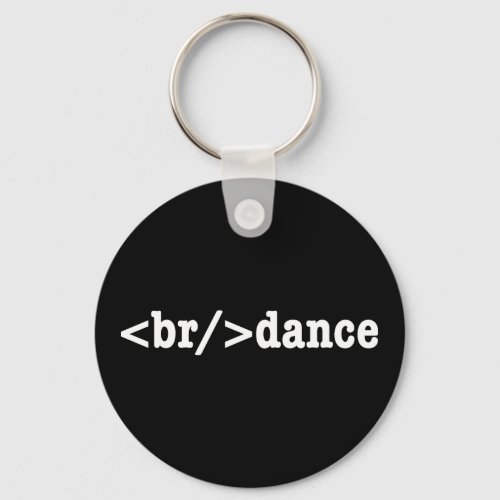 breakdance HTML Code Keychain