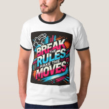 Breakdance-Inspired Men's T-Shirt