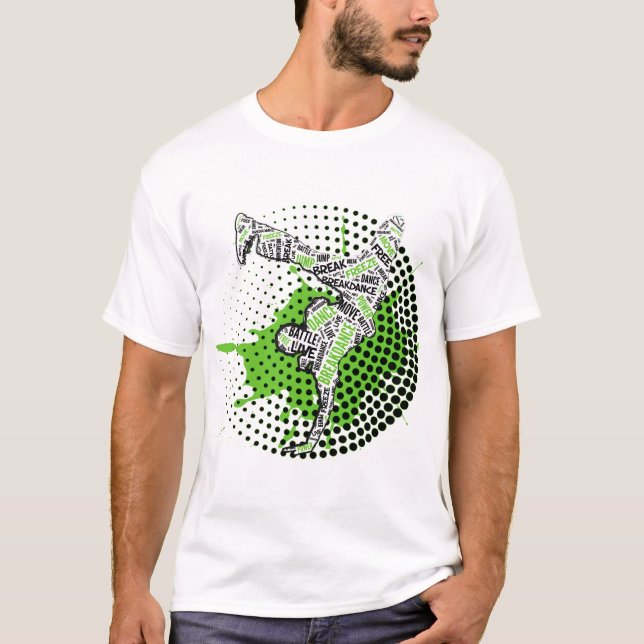 Breakdance One-Handed Freeze T-Shirt (Front)