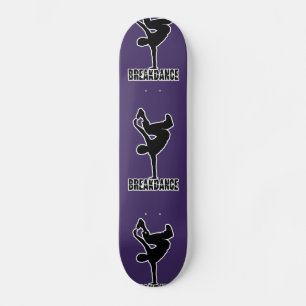 Breakdance skateboard deck