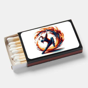 Breakdance Street Fire With Urban Energy Matchboxes