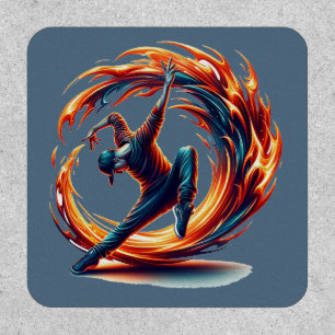 Breakdance Street Fire With Urban Energy Patch