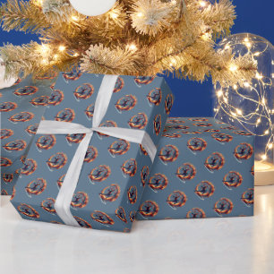Breakdance Street Fire With Urban Energy Wrapping Paper