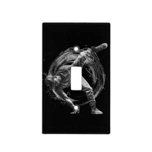 Breakdance Urban Style Dance Practice / Performanc Light Switch Cover