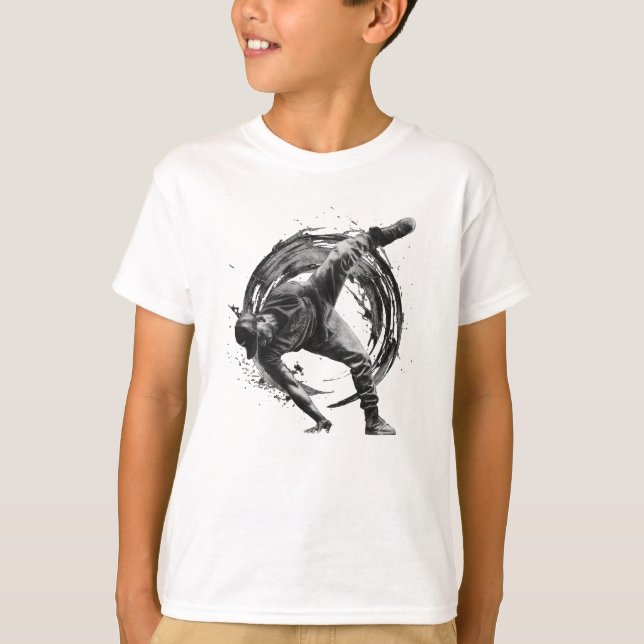 Breakdance Urban Style Dance Practice / Performanc T-Shirt (Front)