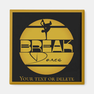 Breakdancer Break dance decor accessory Magnet