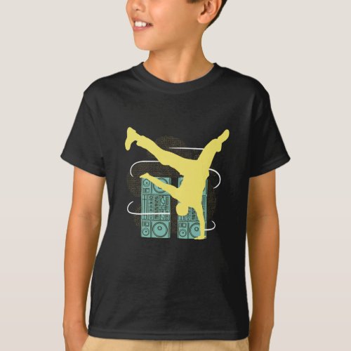 Breakdancer Hip Hop T_Shirt