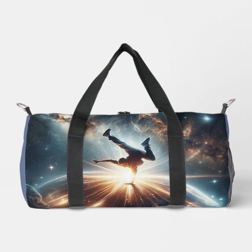 Breakdancer in action Ai Action in the Galaxy Duffle Bag