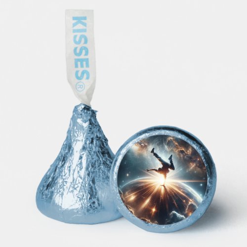 Breakdancer in action Ai Action in the Galaxy Hersheys Kisses