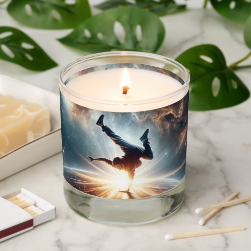 Breakdancer in action Ai Action in the Galaxy Scented Candle