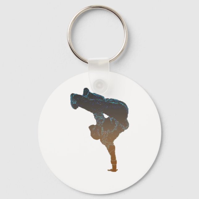 Breakdancer Keychain (Front)