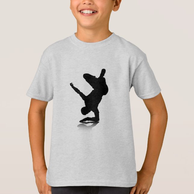 Breakdancer (on elbow) T-Shirt (Front)