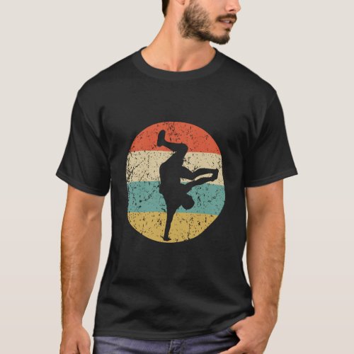 Breakdancing Retro B Boy Breakdance Icon T_Shirt