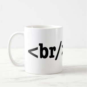 breakdown HTML Code Coffee Mug