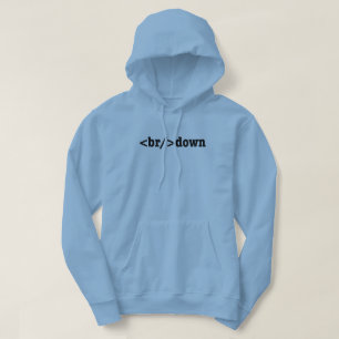 breakdown HTML Code Hoodie