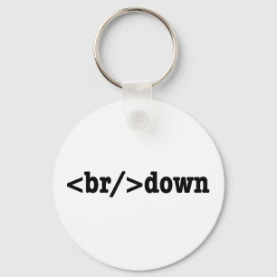 breakdown HTML Code Keychain