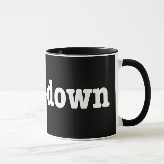 breakdown HTML Code Mug (Right)