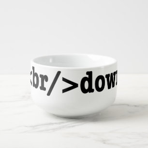 breakdown HTML Code Soup Mug