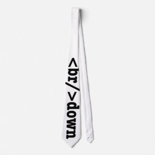 breakdown HTML Code Tie
