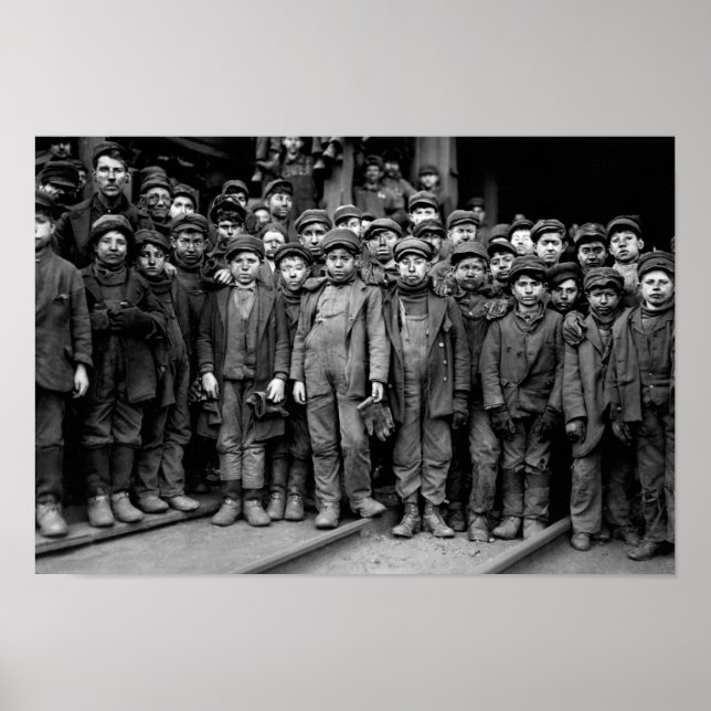 Breaker Boys Of The Pennsylvania Coal Company Poster (Front)