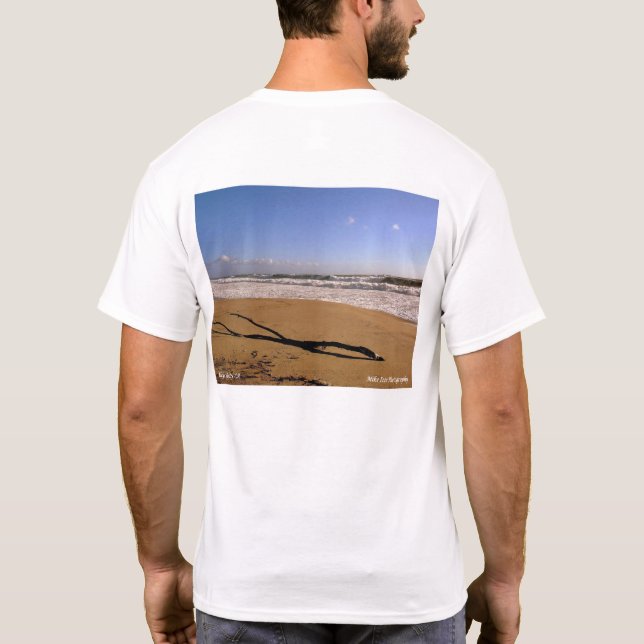 Breakers on The Shore at Playa del Rey T-Shirt (Back)