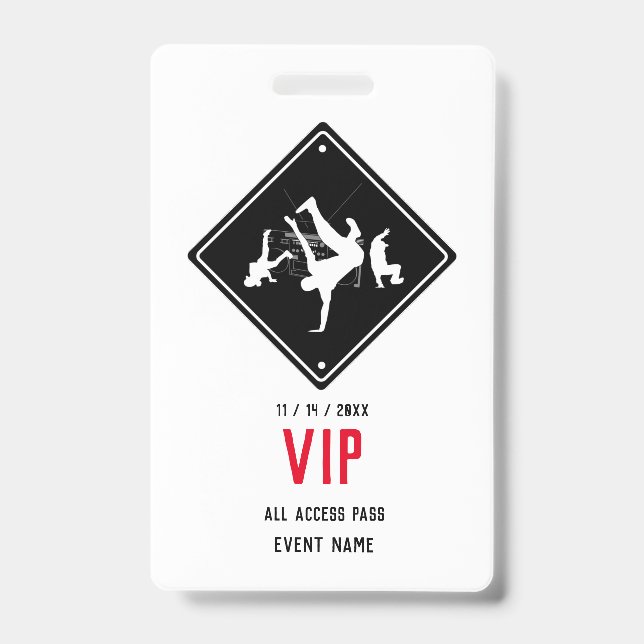 Breakers Spot VIP All Access Badge (Front)