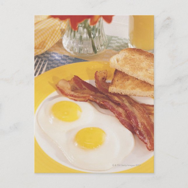 Breakfast 2 postcard (Front)