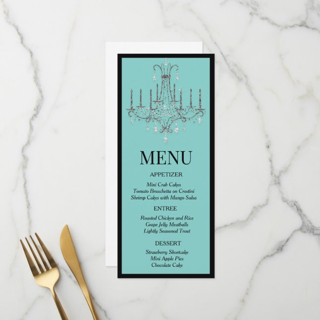 Breakfast at Chandelier Menu (Front/Back In Situ)