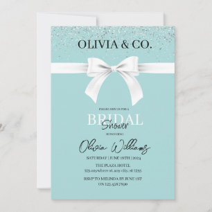 Breakfast at Tiffany's Bridal shower invitation