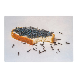 Breakfast at yoga school placemat