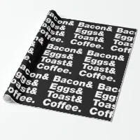 Bacon Wrapping Paper, Zazzle