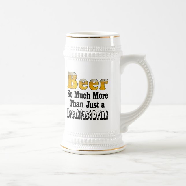 Breakfast Beer Stein (Right)