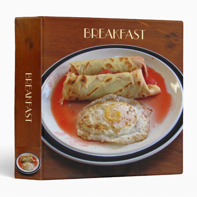 Breakfast ~ binder (Front/Spine)