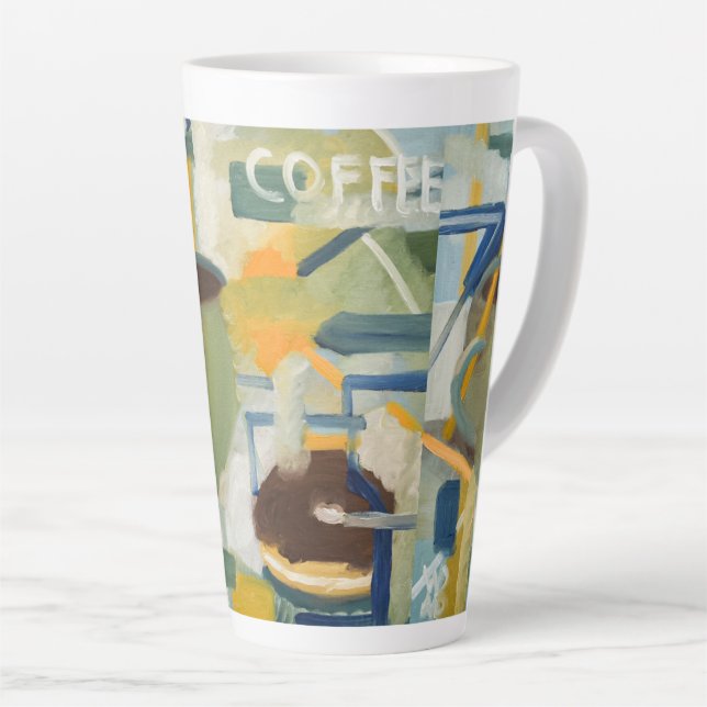 Breakfast Blend Latte Mug (Right Angle)