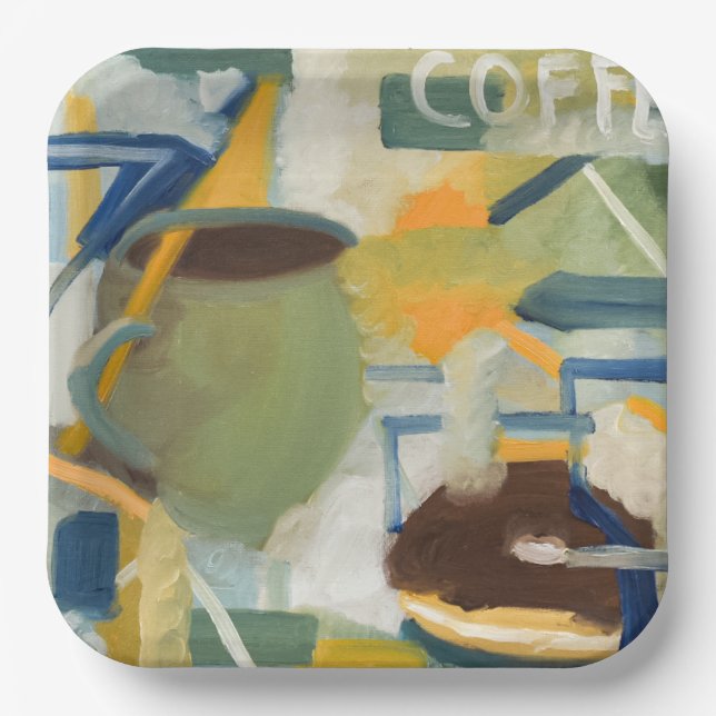 Breakfast Blend Paper Plates (Front)