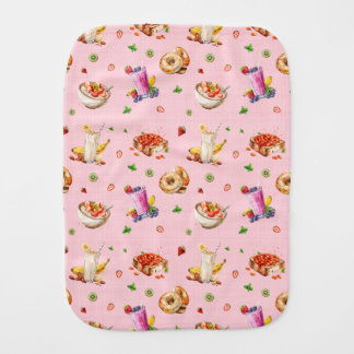 Breakfast Bliss Burp Cloth