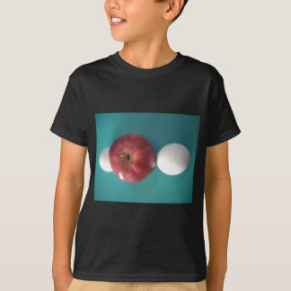 Breakfast Buddies: Two Eggs $an Apple Still Life T-Shirt