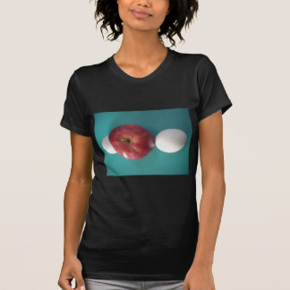 Breakfast Buddies: Two Eggs $an Apple Still Life T-Shirt